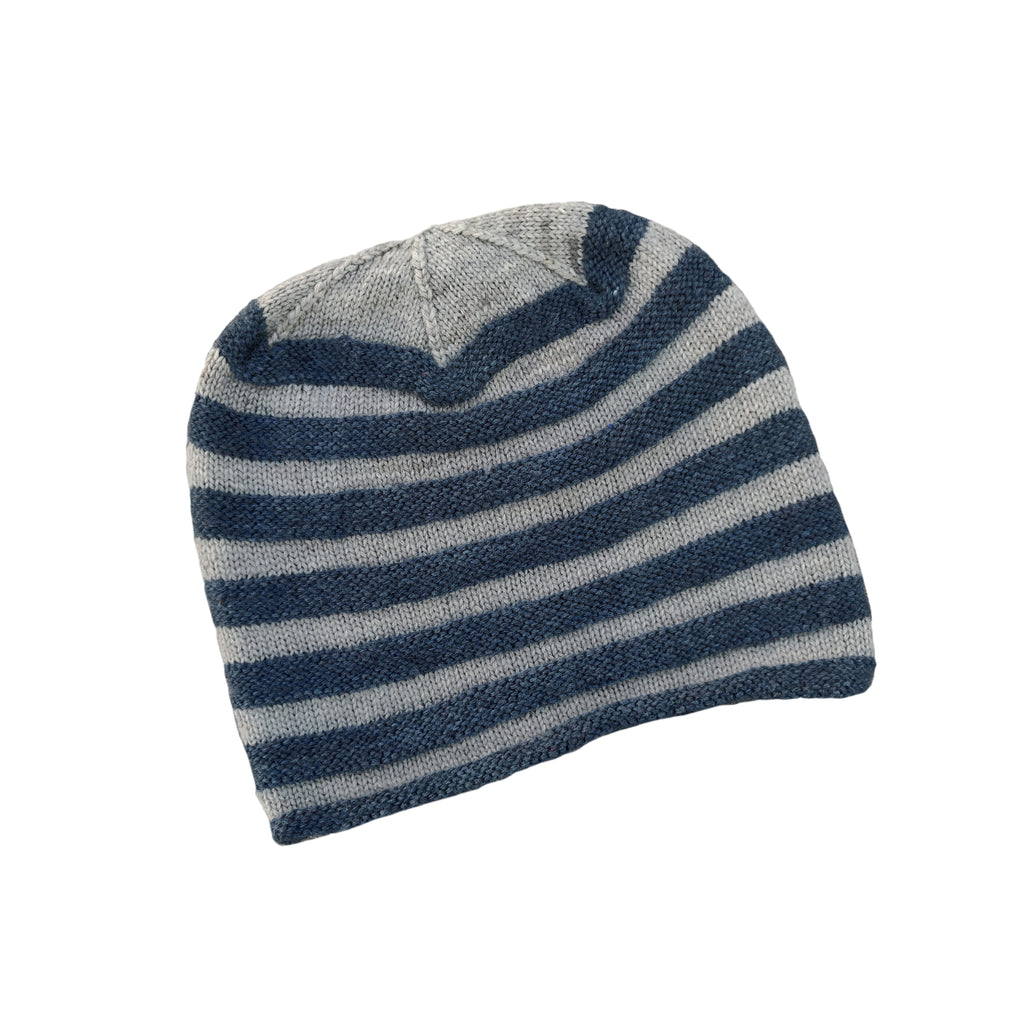 Striped Cap - Grey
